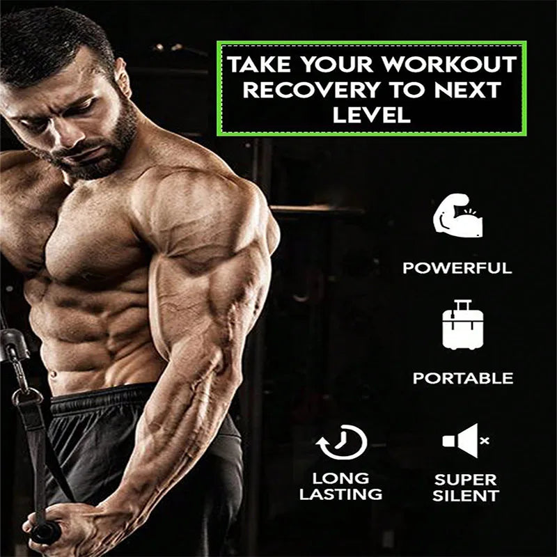 New Portable Fascia Gun Deep Tissue Massage