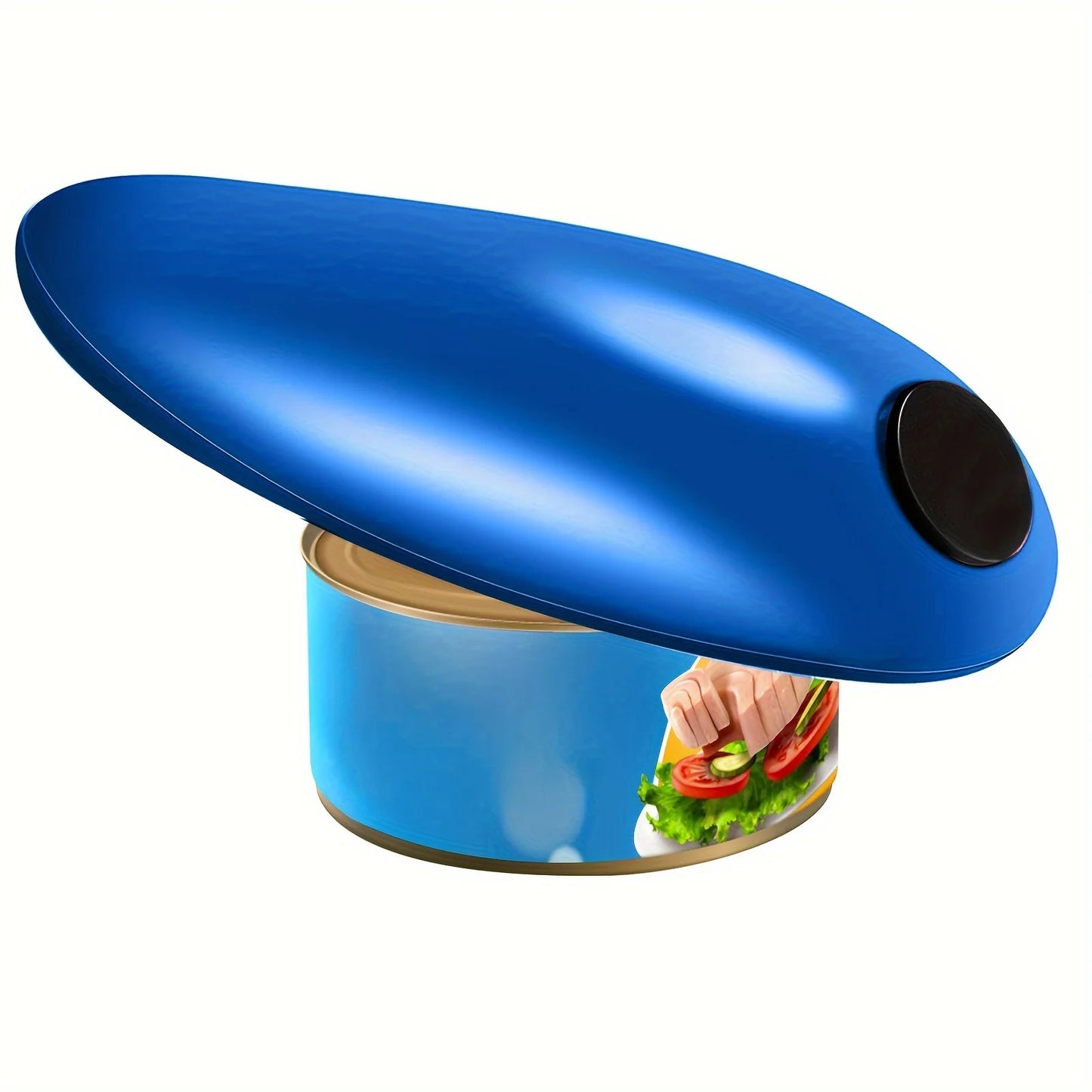 Electric Can Opener, Automatic Jar Bottle Opener, Battery-Powered, Batteries Not Included