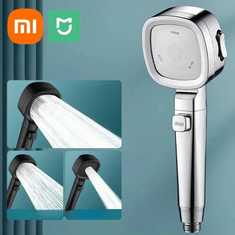 Xiaomi High Pressure Shower Head 3 Modes Adjustable Filter Shower Head
