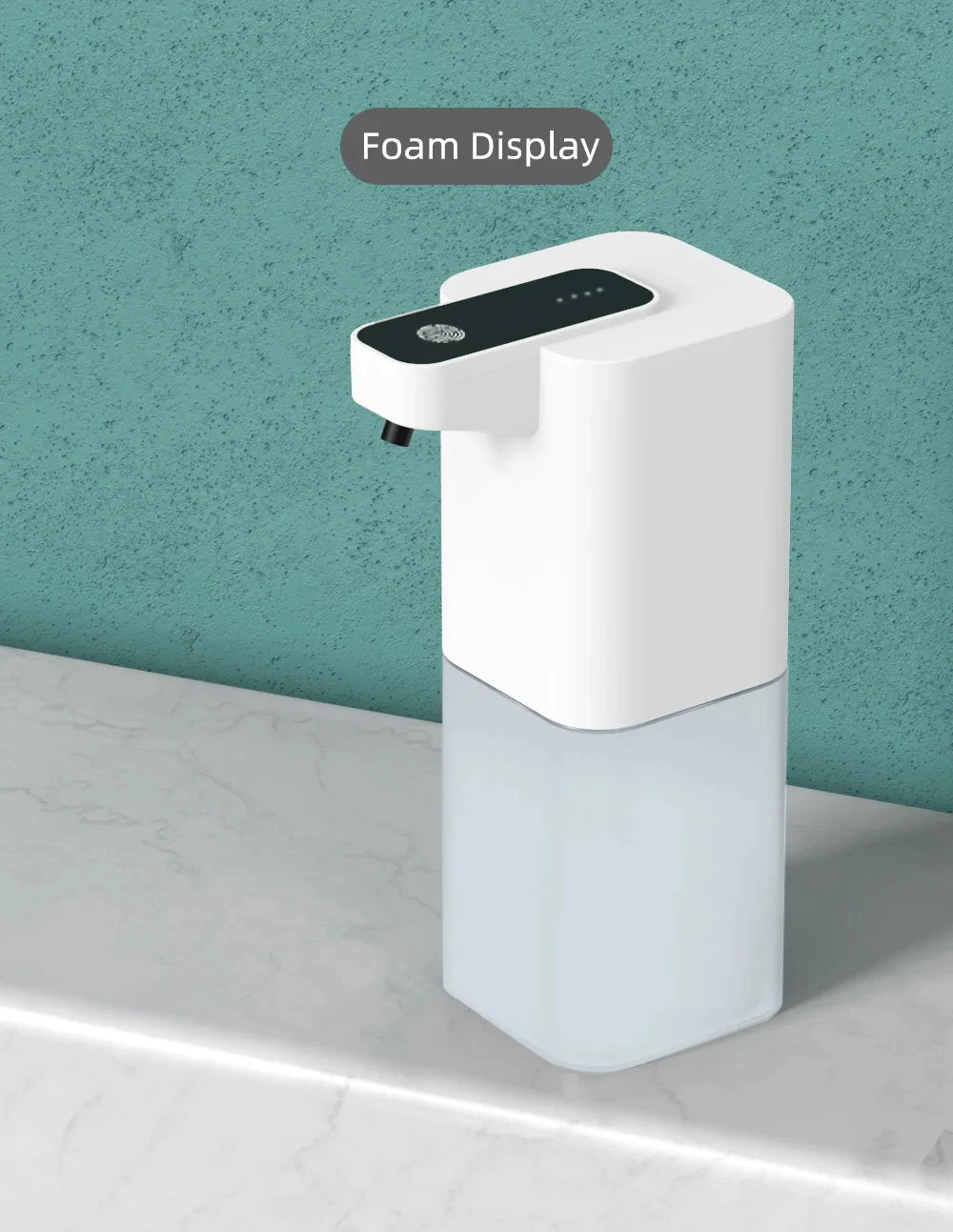 Automatic Soap Dispenser. USB Rechargeable .Applicable To Kitchen And Bathroom