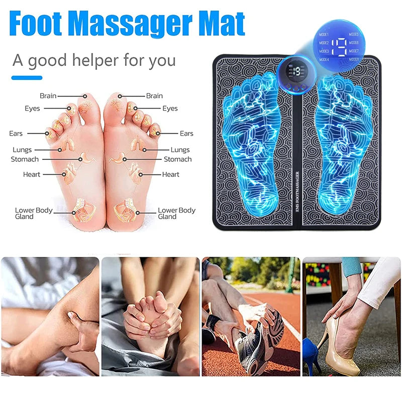 Electric Foot Massager Pad Muscle Massage