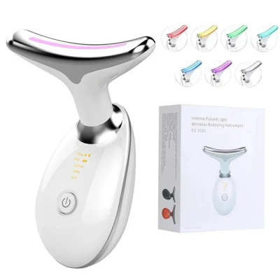 Thermal Neck Lifting And Tighten Massager Electric Microcurrent Wrinkle Remover