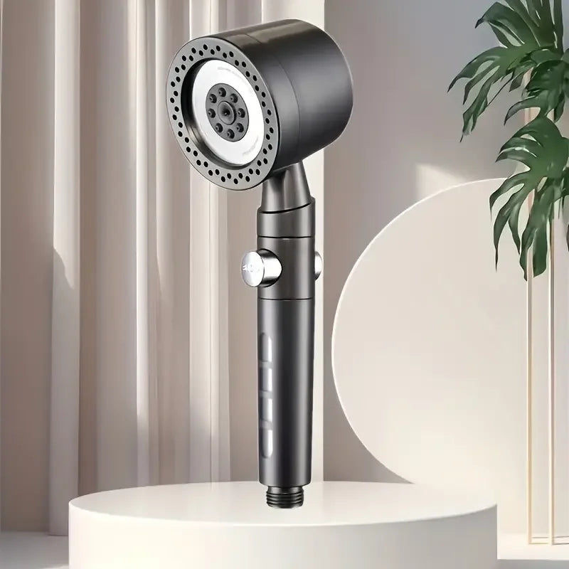 New High Pressure Water Saving Filter Shower Head 5 Modes