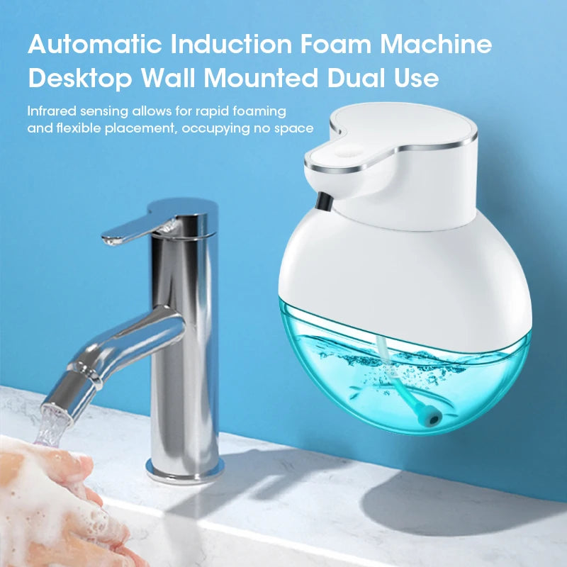 Smart Soap Dispenser 420ml Touchless Motion SensorWall-Mounted