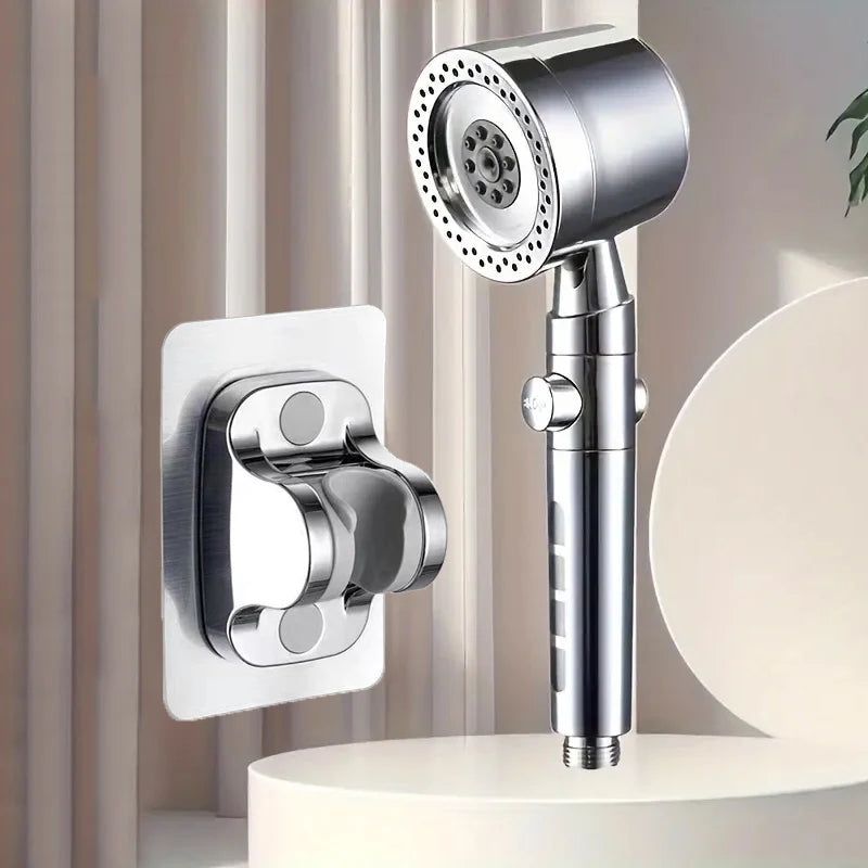 New High Pressure Water Saving Filter Shower Head 5 Modes