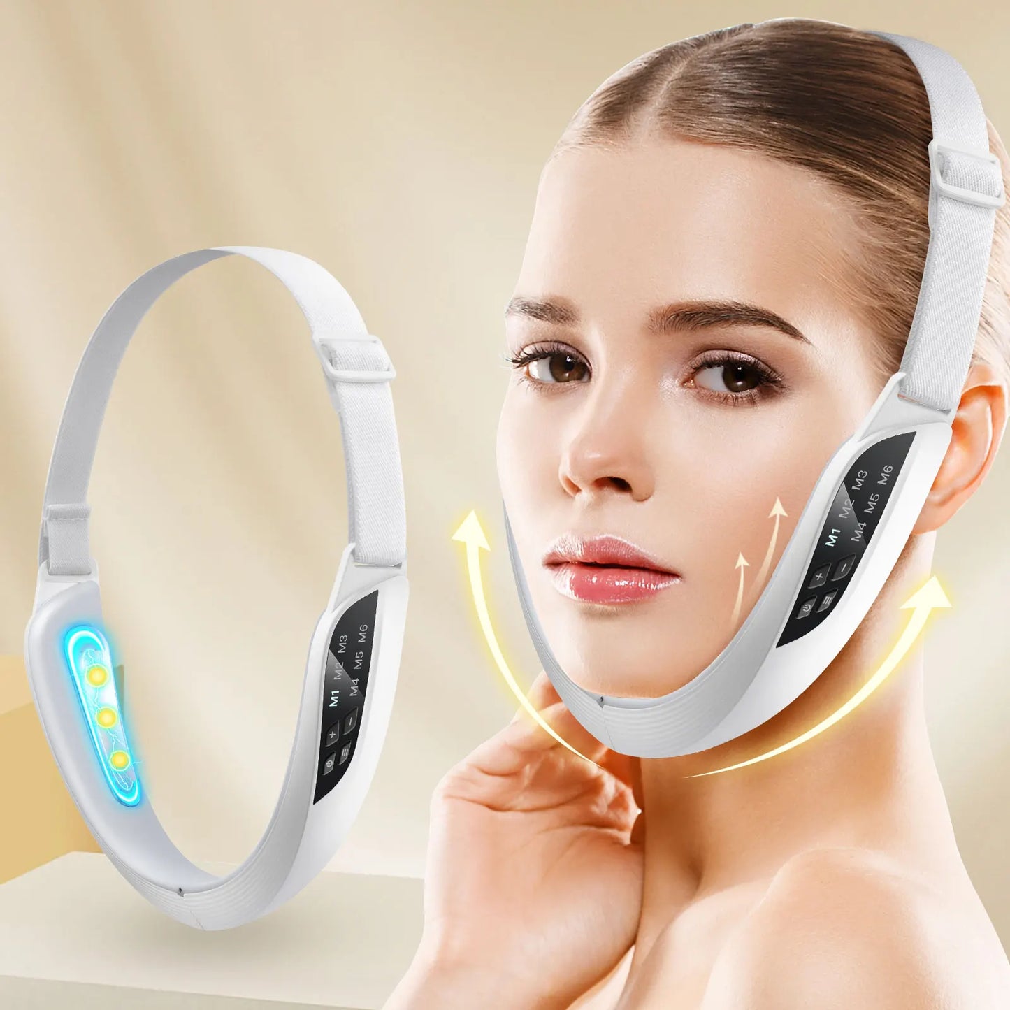 Electric V Face Lifting Beauty Device 6 Modes 8 Levels