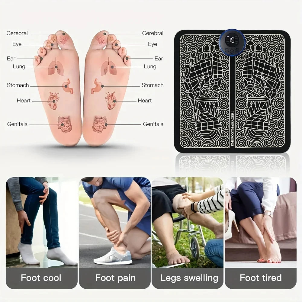 Electric Foot Massager Pad Muscle Massage