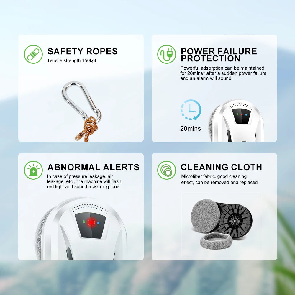 Ultra thin Robot vacuum cleaner  remote control for home