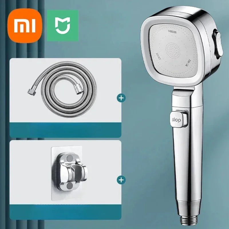 Xiaomi High Pressure Shower Head 3 Modes Adjustable Filter Shower Head