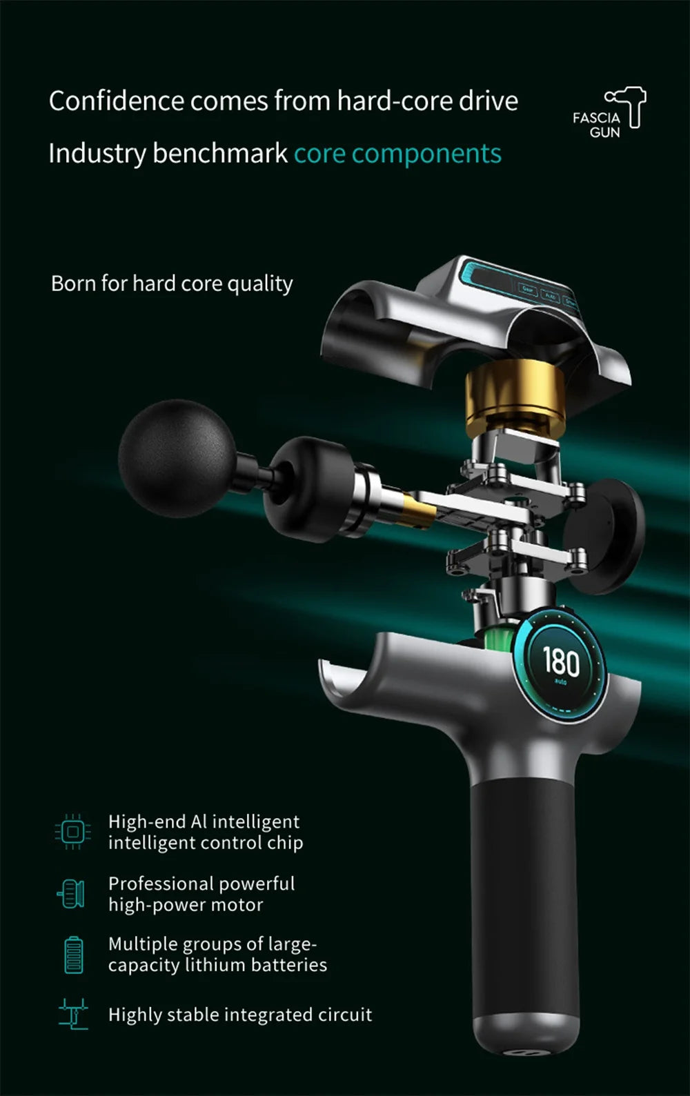 Speed Professional Muscle Massage Gun