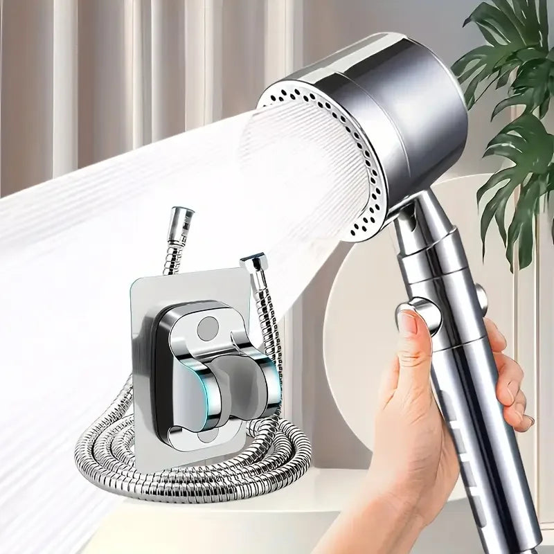 New High Pressure Water Saving Filter Shower Head 5 Modes