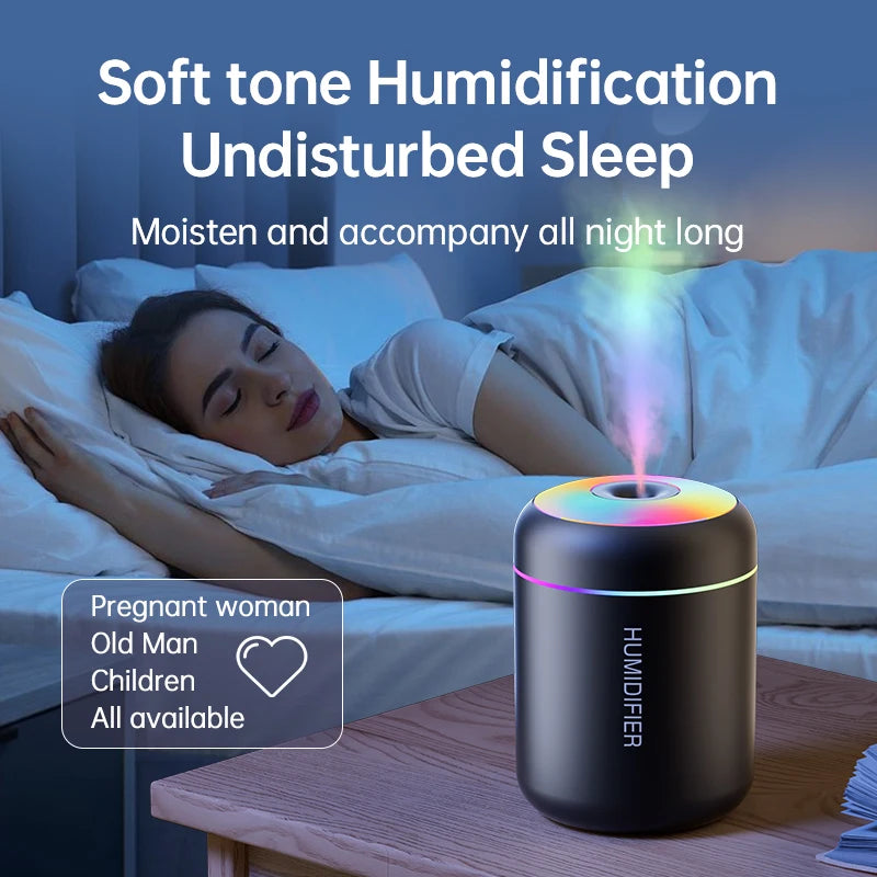 180ML Mini Air Humidifier|USB Electric Aroma Diffuser