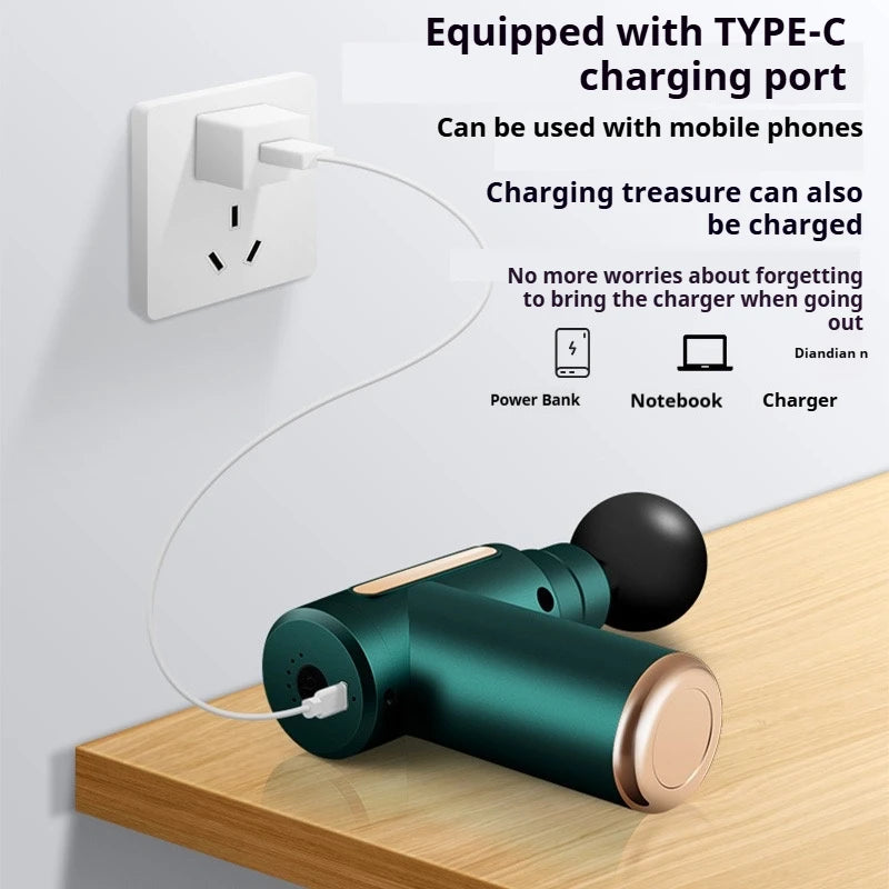 New Portable Fascia Gun Deep Tissue Massage