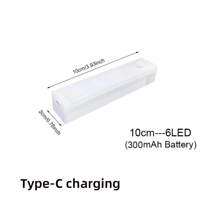 Wireless LED Night Lights Motion Sensor Lights Closet Kitchen Night Lights Bedroom Detector Light Cabinet Staircase Backlit