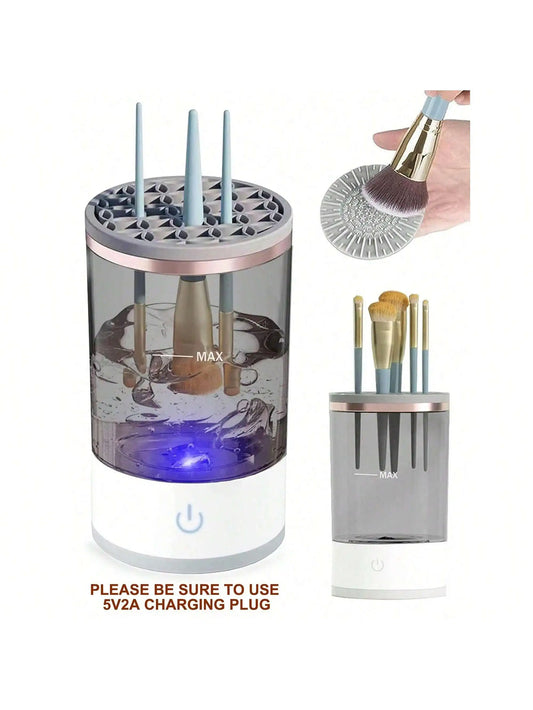 USB Plug Portable Electric Makeup Brush Cleaner