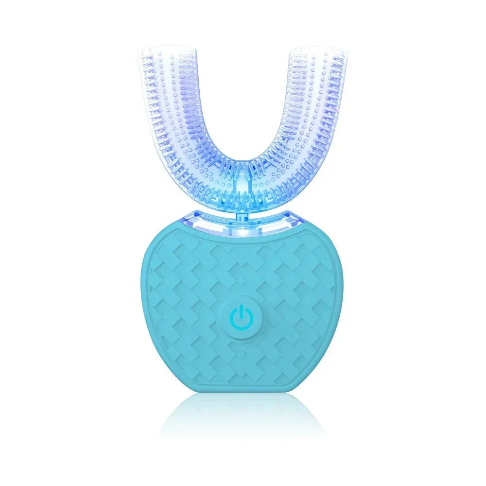 Ultrasonic Electric Toothbrush.Automatic Toothbrush U-Shape Full Mouth