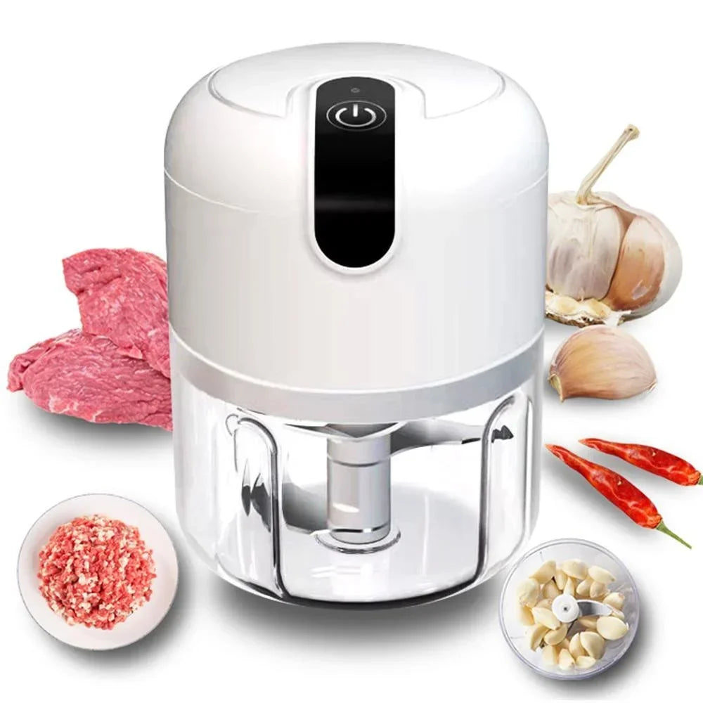 Electric  Multi Function Meat Grinder Masher Machine  USB Charging