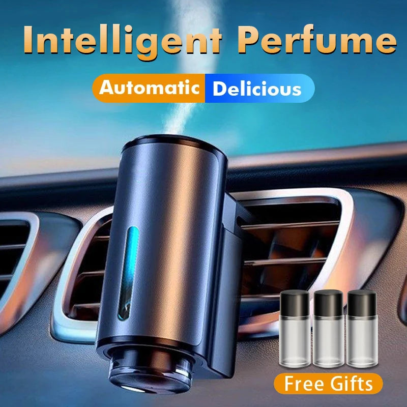 Smart Car Air Fresheners With Three Adjustable Humidifier Essential Oil Diffuser