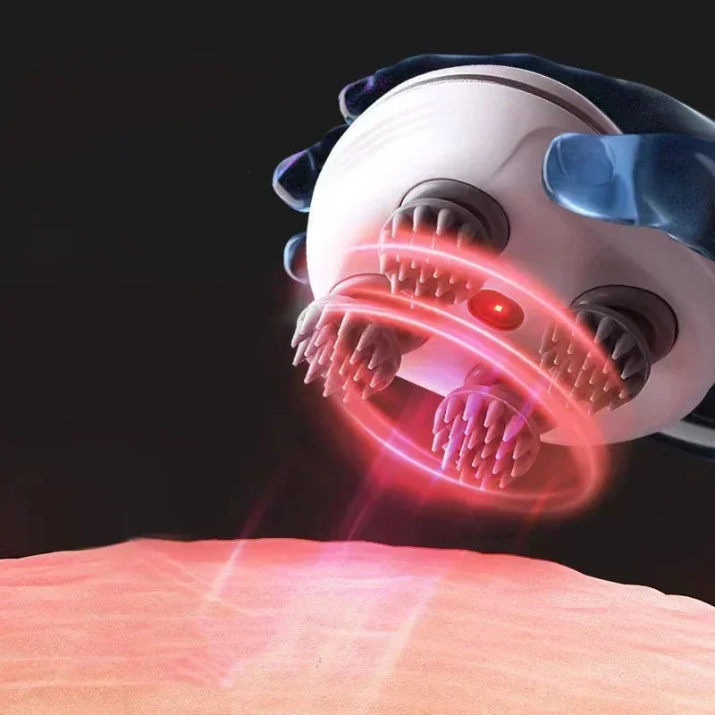 Electric Scalp Massager| Red Light Therapy