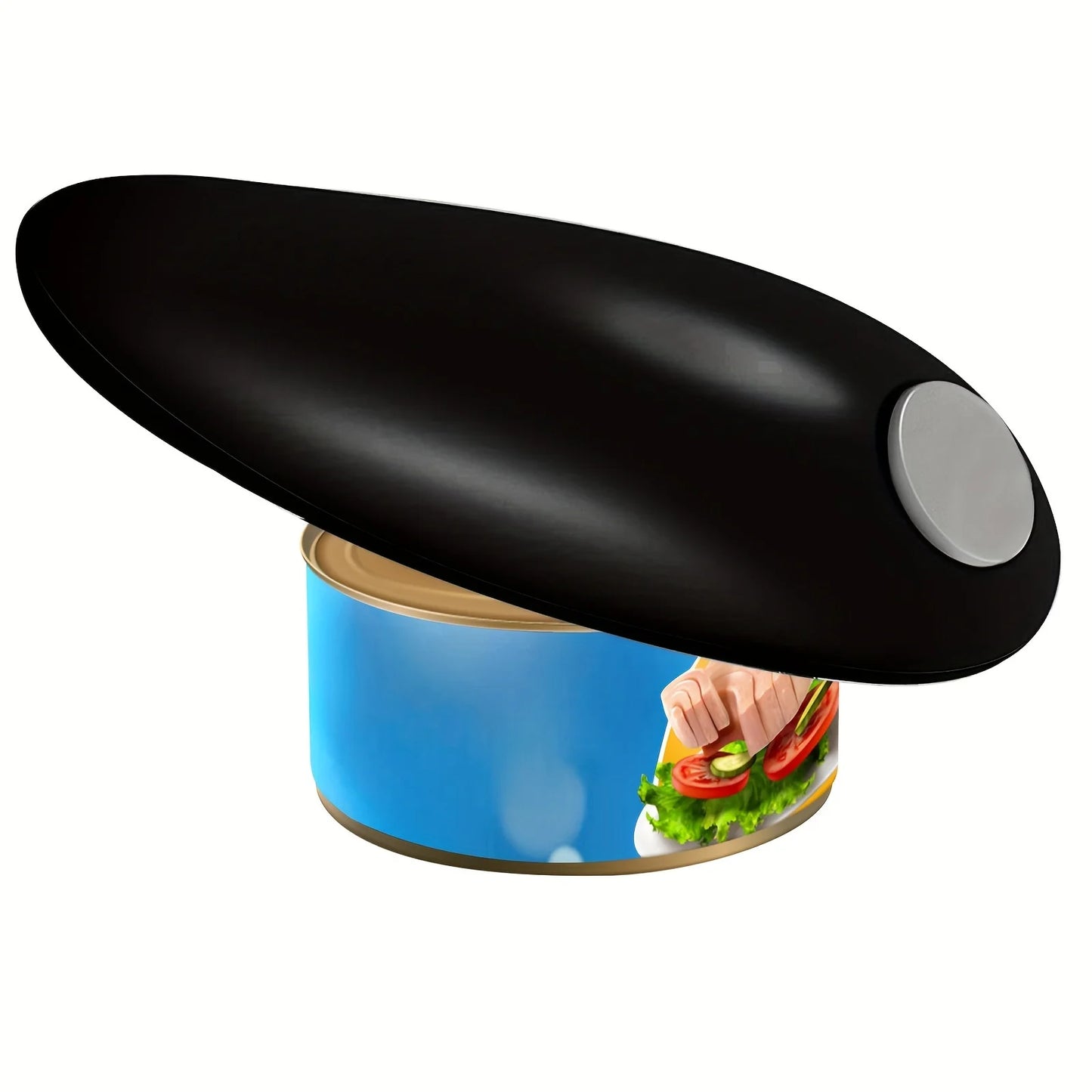 Electric Can Opener, Automatic Jar Bottle Opener, Battery-Powered, Batteries Not Included