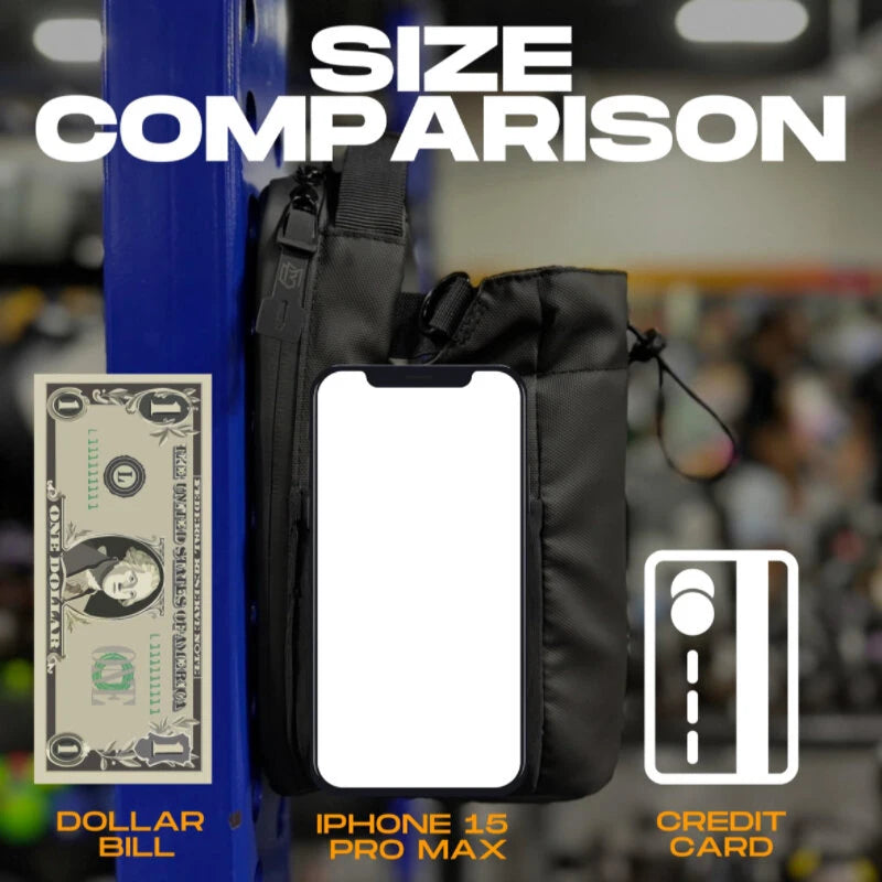 New Magnetic Water Bottle Pouch With Strong Magnet For Outdoor Sports Cup Holder Bag