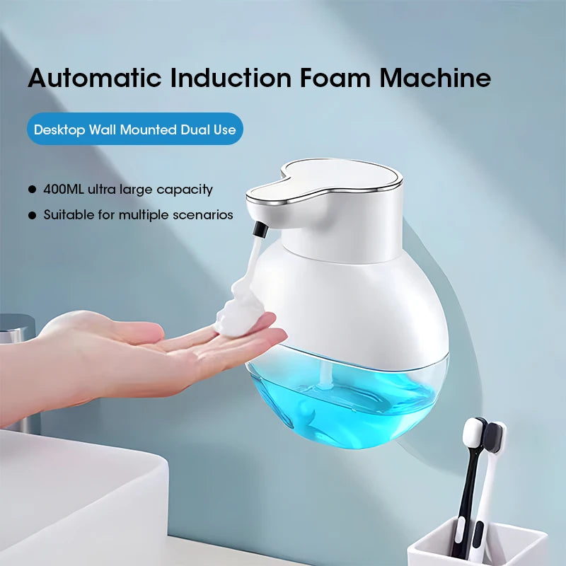 Smart Soap Dispenser 420ml Touchless Motion SensorWall-Mounted