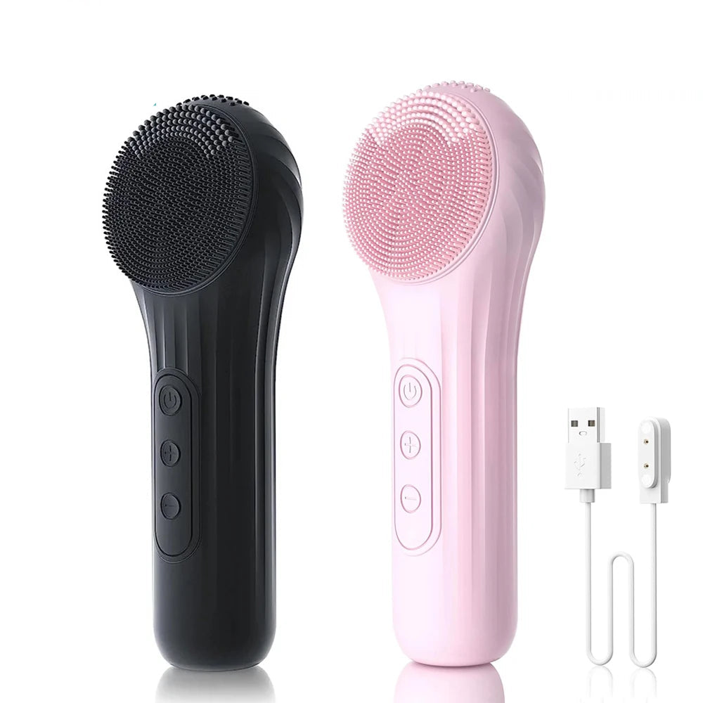 Waterproof Rechargeable Facial Cleansing Brush