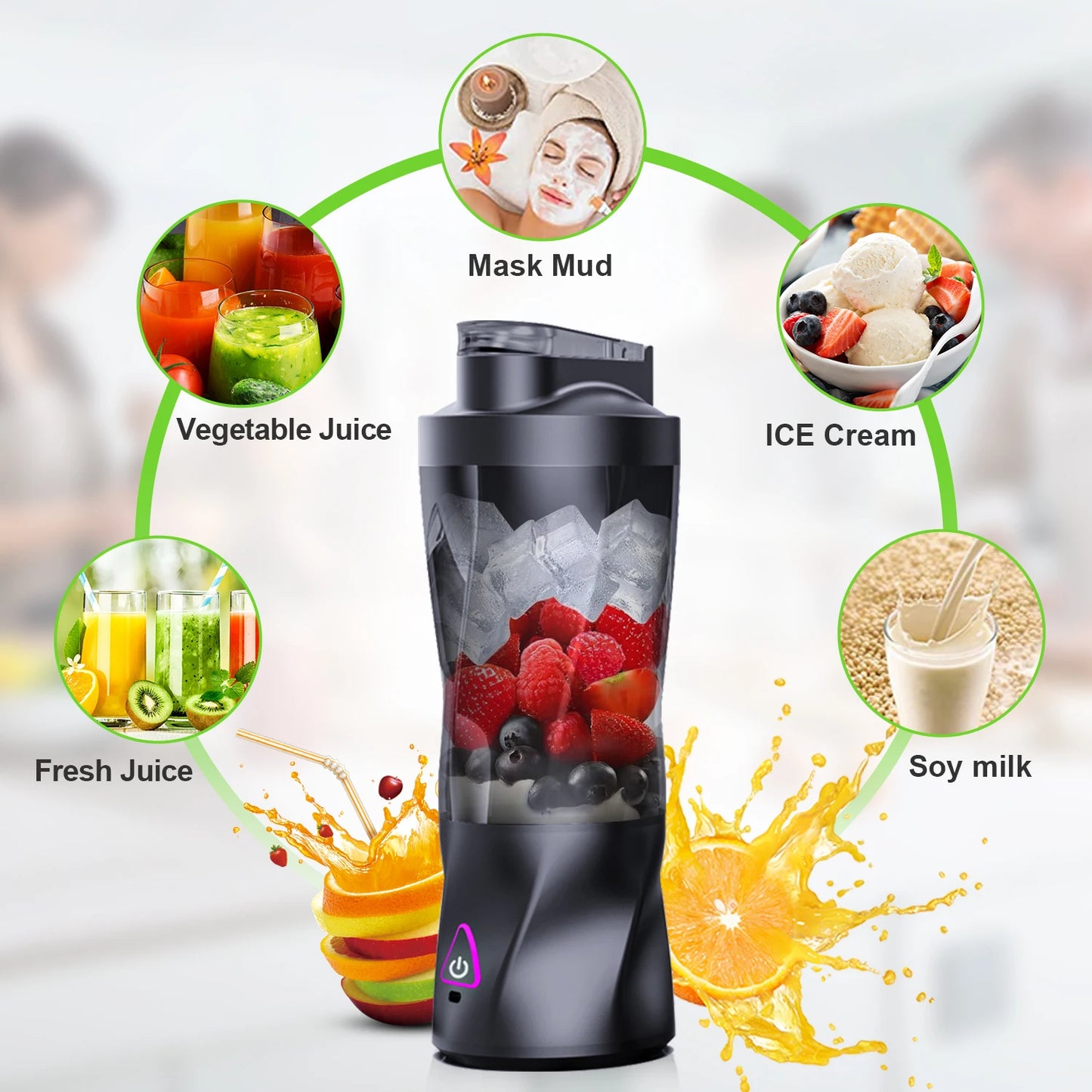 Electric Portable Juicer 700ML