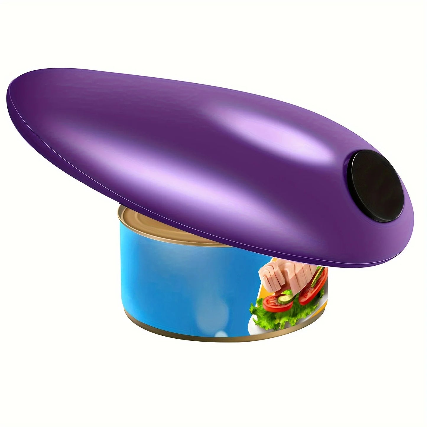 Electric Can Opener, Automatic Jar Bottle Opener, Battery-Powered, Batteries Not Included