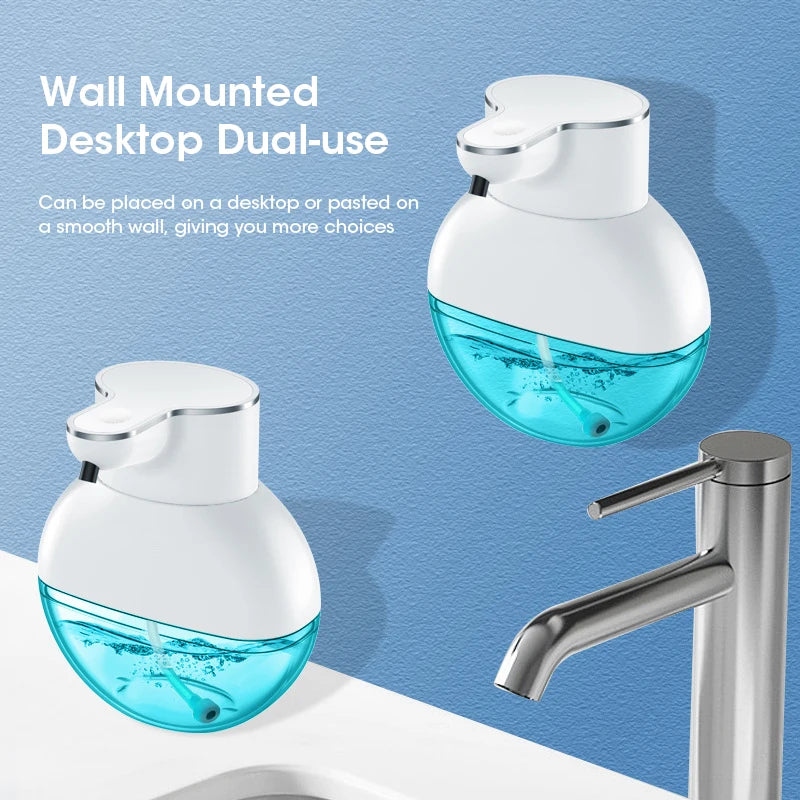 Smart Soap Dispenser 420ml Touchless Motion SensorWall-Mounted