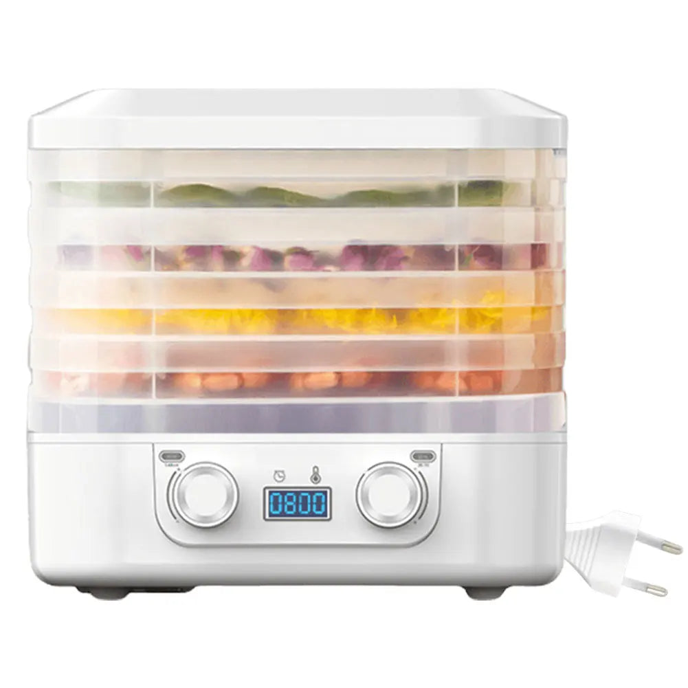 5 Layers Intelligent Fruit Dryer 48 Hours Long Lasting Food Dehydration