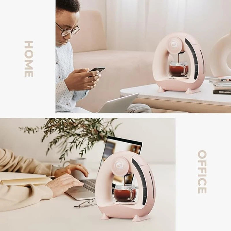 2 in 1 Mini Coffee Brewer/Tea Maker With Coffee Filter K CUP Adapter